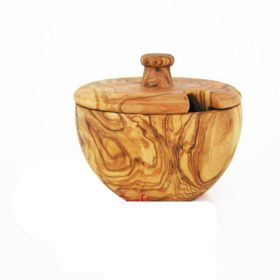 Mediterranean Olive Wood Canister