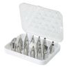 Wilton Deluxe Decorating Tip Set, 29-Piece, Stainless Steel and Plastic