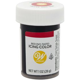 Wilton No-Taste Red Gel Food Coloring, 1 oz