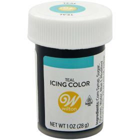 Wilton Teal Gel Food Coloring, 1 oz.