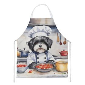 Havanese The Chef Apron Cooking Kitchen Server Baking Crafts Gardening for Adult Women Men, Unisex, Large, Multicolor