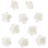 Wilton White Rose Wafer Icing Decorations, 0.35 oz, 10 Pieces