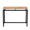 TREXM 5-Piece Compact Bar Table Set with Table and Stools - Modern Industrial Design