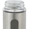 12pc Stainless Steel & Glass Spice Shakers - Premium Kitchen Essentials for Salt, Pepper & MSG, Modern Design for Indoor BBQs & Picnics